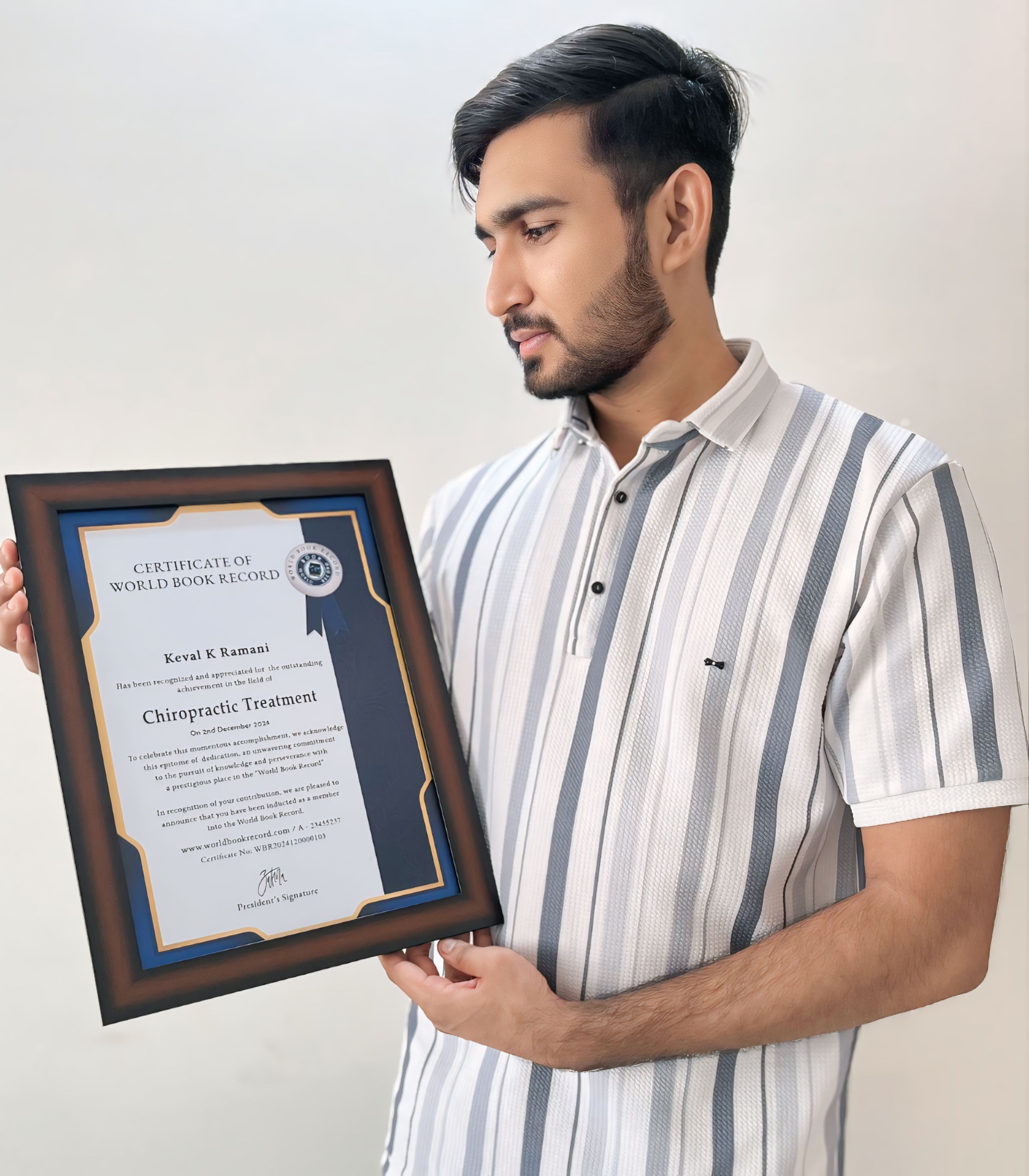 Keval Ramani at The Relief Point